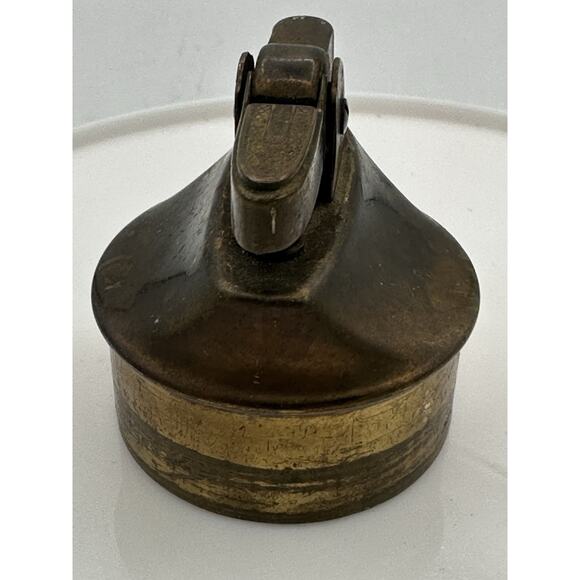 Vintage Brass Table Lighter Japan Untested - Picture 2 of 5